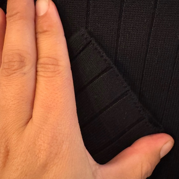 Abercrombie & Fitch Black Long Sleeve Knit Dress - Picture 11 of 11